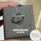 圓形培育鑽石戒指(0.78ct)