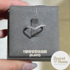 V形培育鑽石戒指(0.3ct)
